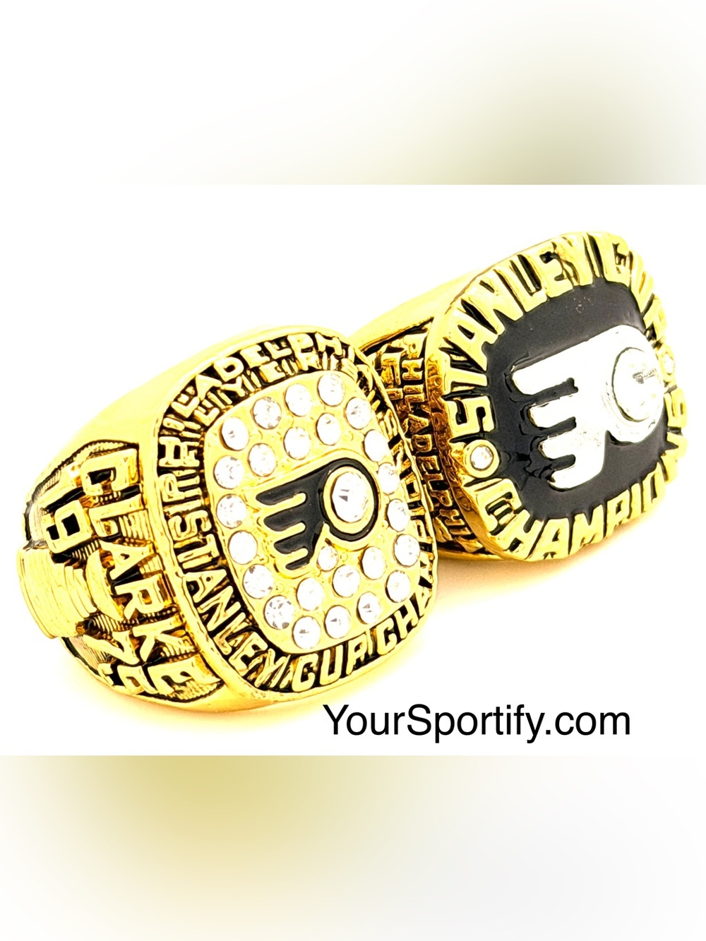 NHL / 1974 & 1975 Philadelphia Flyers Stanley Cup Championship Rings set